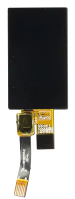 80x160 Small Capacitive TFT display, front view, powered off.