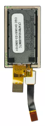 80x160 Small Capacitive TFT display, back view, powered off.