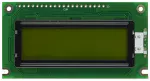122x32 pixel, standard graphic LCD with dark letters on a yellow-green background. Front facing, powered off.