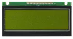 122x32 Graphic LCD display, front view, powered off.