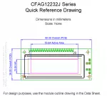 CFAG12232JTFHTA Mechanical Drawing