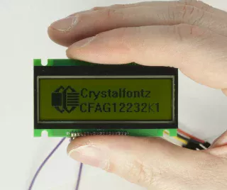 122x32 Graphic LCD Display (CFAG12232K1-YYH-TJ)