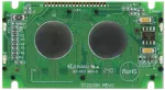 122x32 Pixel Graphic LCD Display, back view, showing PCB board.
