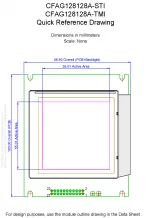 CFAG128128ATMITZ Mechanical Drawing