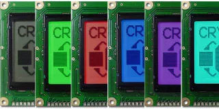 128x64 RGB Backlit Graphic LCD (CFAG12864A-CFH-VN)