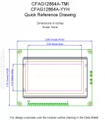 CFAG12864AYYHVN Mechanical Drawing