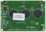128x64 Graphic LCD, Back View.