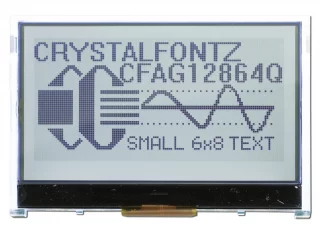 128x64 Low Power Backlit LCD (CFAG12864Q1-TFH)
