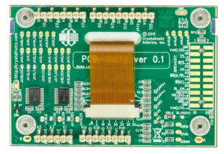 Sunlight Readable Graphic LCD Arduino Module (CFAG12864Q1-TFH-E1)