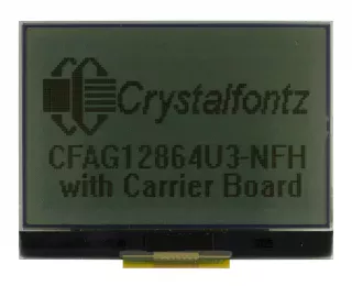 Low Power Transflective LCD Display Module (CFAG12864U3-NFH-E1-1)