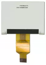 128x64 low power graphic tft with backlight. Back view.