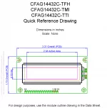 CFAG14432CTFHTT Mechanical Drawing