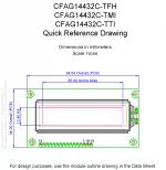 CFAG14432CTFHTT Mechanical Drawing