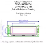 CFAG14432DTTITT Mechanical Drawing CFAG14432DTTITT Mechanical Drawing
