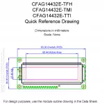 CFAG14432ETFHTT Mechanical Drawing