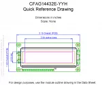 CFAG14432EYYHTT Mechanical Drawing