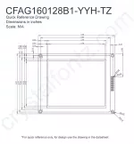 CFAG160128B1YYHTZ Mechanical Drawing