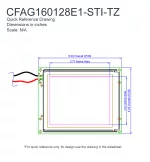 CFAG160128E1STITZ Mechanical Drawing