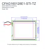CFAG160128E1STITZ Mechanical Drawing
