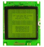 This is the text mode with the backlight turned on.