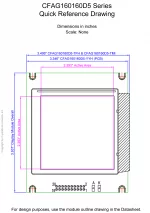 CFAG160160D5TFHVGB Mechanical Drawing