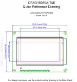 CFAG16080ATMITZ Mechanical Drawing CFAG16080ATMITZ Mechanical Drawing