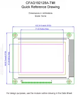CFAG192128ATMITZ Mechanical Drawing