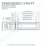 CFAG19232C1YYHTT Mechanical Drawing