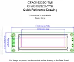CFAG19232CTMITT Mechanical Drawing