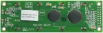 192x32 pixel graphic LCD display. Back view.