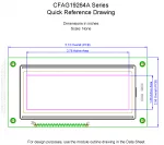 CFAG19264ATMITN Mechanical Drawing CFAG19264ATMITN Mechanical Drawing