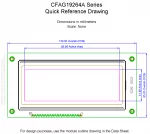 CFAG19264ATMITN Mechanical Drawing CFAG19264ATMITN Mechanical Drawing