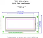 CFAG19264AYYHTN Mechanical Drawing
