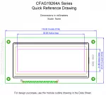 CFAG19264AYYHTN Mechanical Drawing