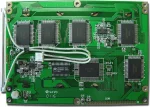 Here is a larger view of the back of the module. The white cable is the CCFL connection.