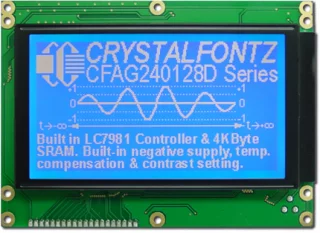 240x128  Parallel Graphic LCD (EOL) (CFAG240128D-TMI-TZ)