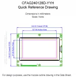 CFAG240128DYYHTZ Mechanical Drawing CFAG240128DYYHTZ Mechanical Drawing