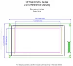 CFAG240128LYYHTZ Mechanical Drawing CFAG240128LYYHTZ Mechanical Drawing