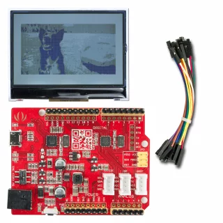 240x128 High-Density Grayscale LCD Development Kit (CFAG240128U0-TFH-E1-2)