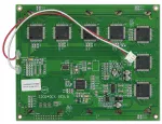 320x240 Graphic LCD Display with 4-level grayscale. Showing back of the display module.
