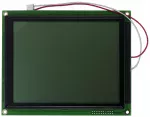 320x240 Graphic LCD Display with 4-level grayscale. Showing the front of the display with power off.