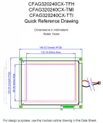 CFAG320240CXTMIT Mechanical Drawing CFAG320240CXTMIT Mechanical Drawing