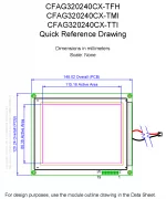 CFAG320240CXTTIT Mechanical Drawing