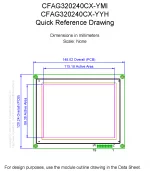 CFAG320240CXYMIT Mechanical Drawing