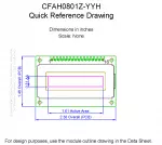 CFAH0801ZYYHJP Mechanical Drawing CFAH0801ZYYHJP Mechanical Drawing