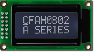White on Black 8x2 LCD (EOL) (CFAH0802A-TTI-JP)