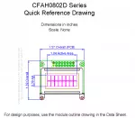 CFAH0802DYYHJP Mechanical Drawing CFAH0802DYYHJP Mechanical Drawing