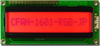 [EOL] 16x1 Red Parallel Character LCD (CFAH1601A-RGH-JP)