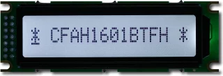 Sunlight Readable 16x1 Character LCD (CFAH1601B-TFH-ET)