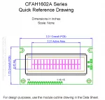 CFAH1602AGGHJP Mechanical Drawing